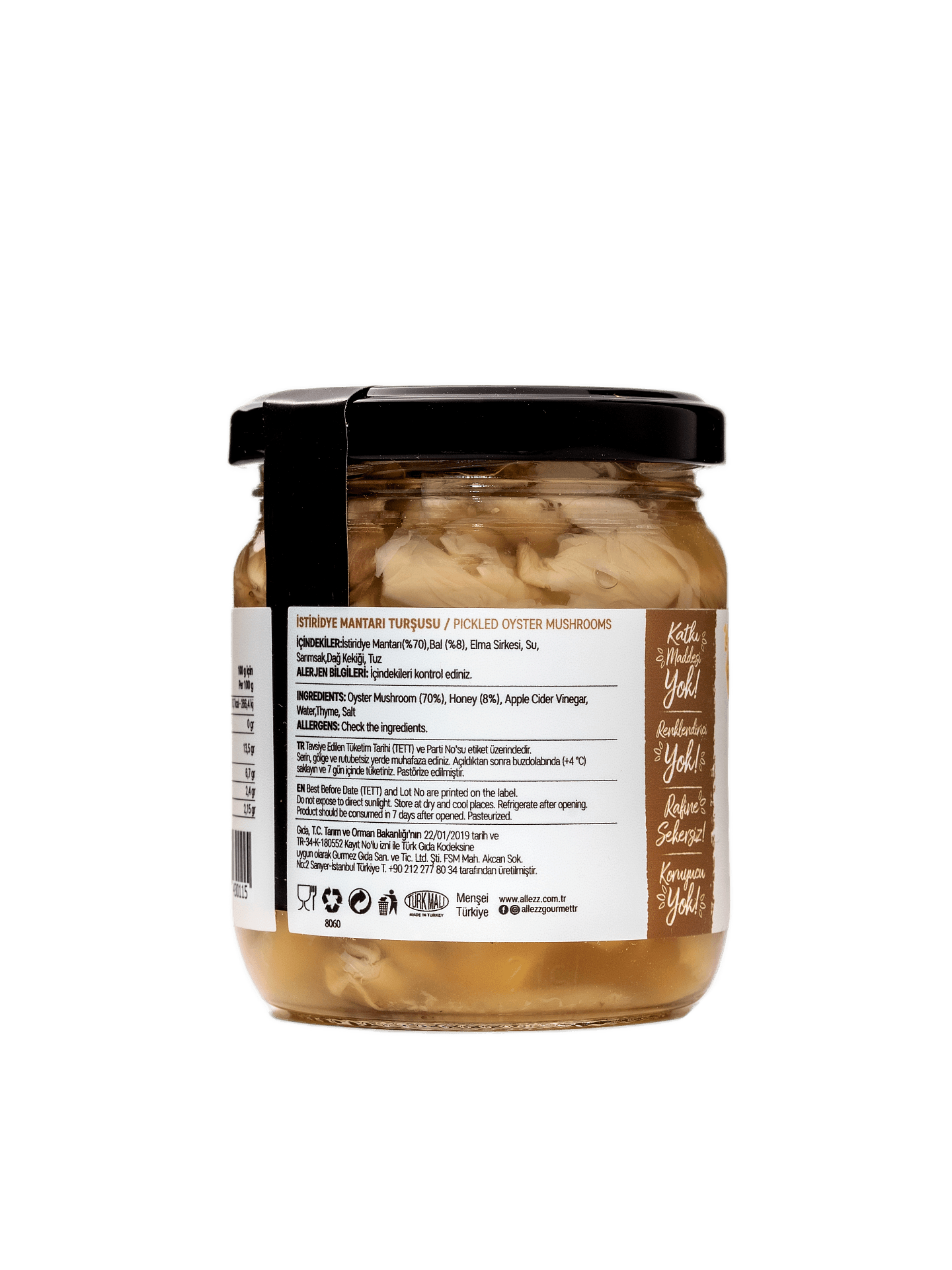 İstiridye Mantarı Turşusu