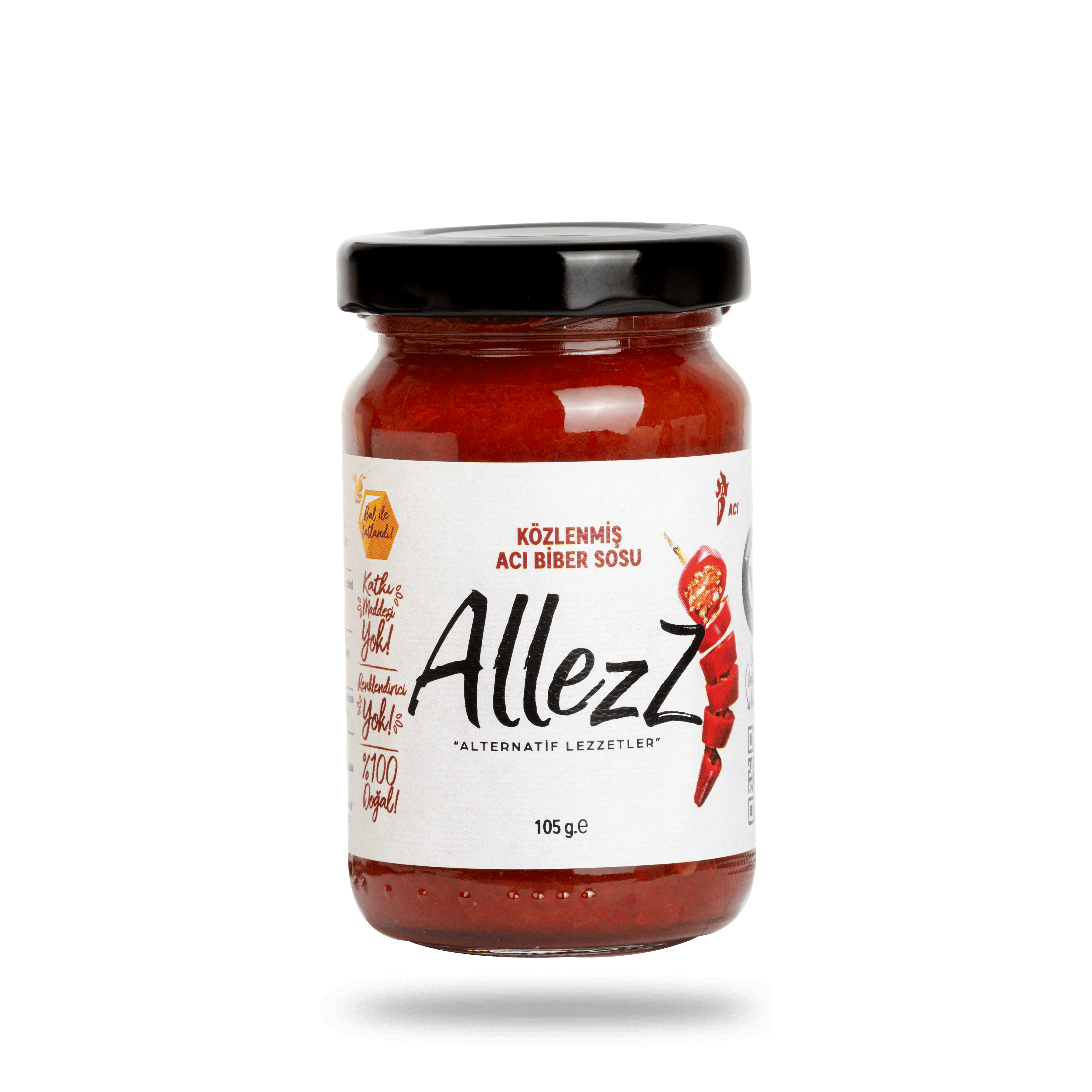 Közlenmiş Acı Biber Sosu – Çok Acı (Hot)
