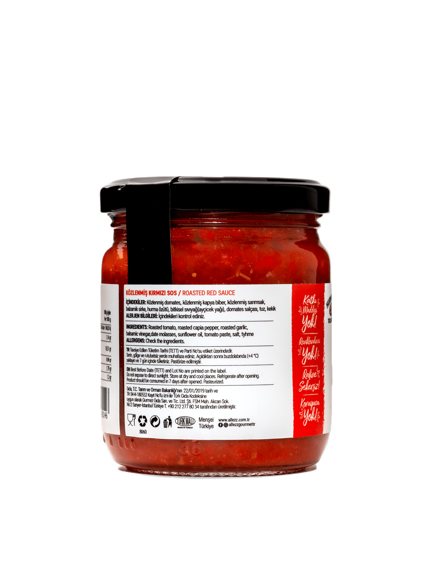 Közlenmiş Kırmızı Sos