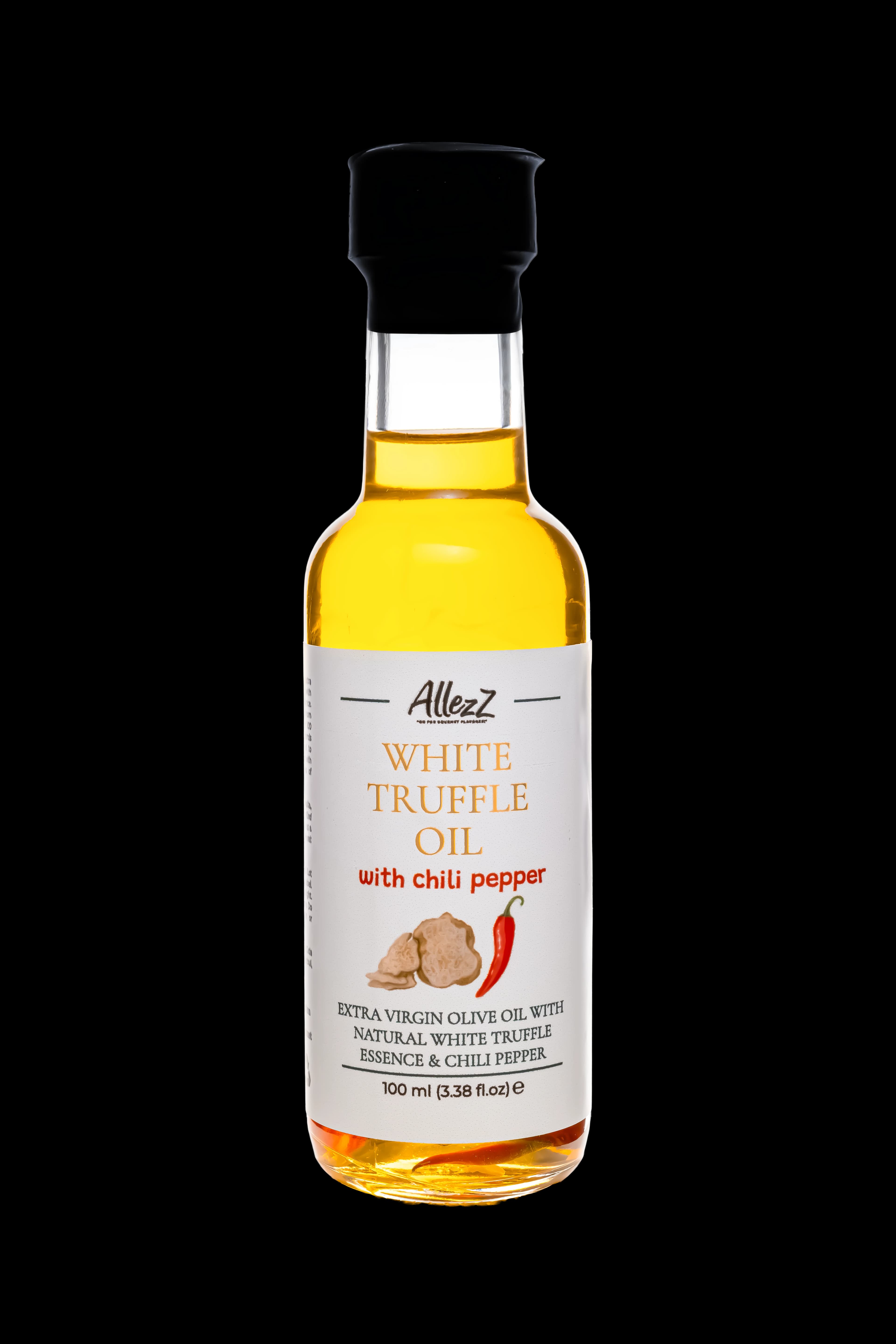 Acı Biberli Beyaz Trüf Aromalı Sızma Zeytinyağı
