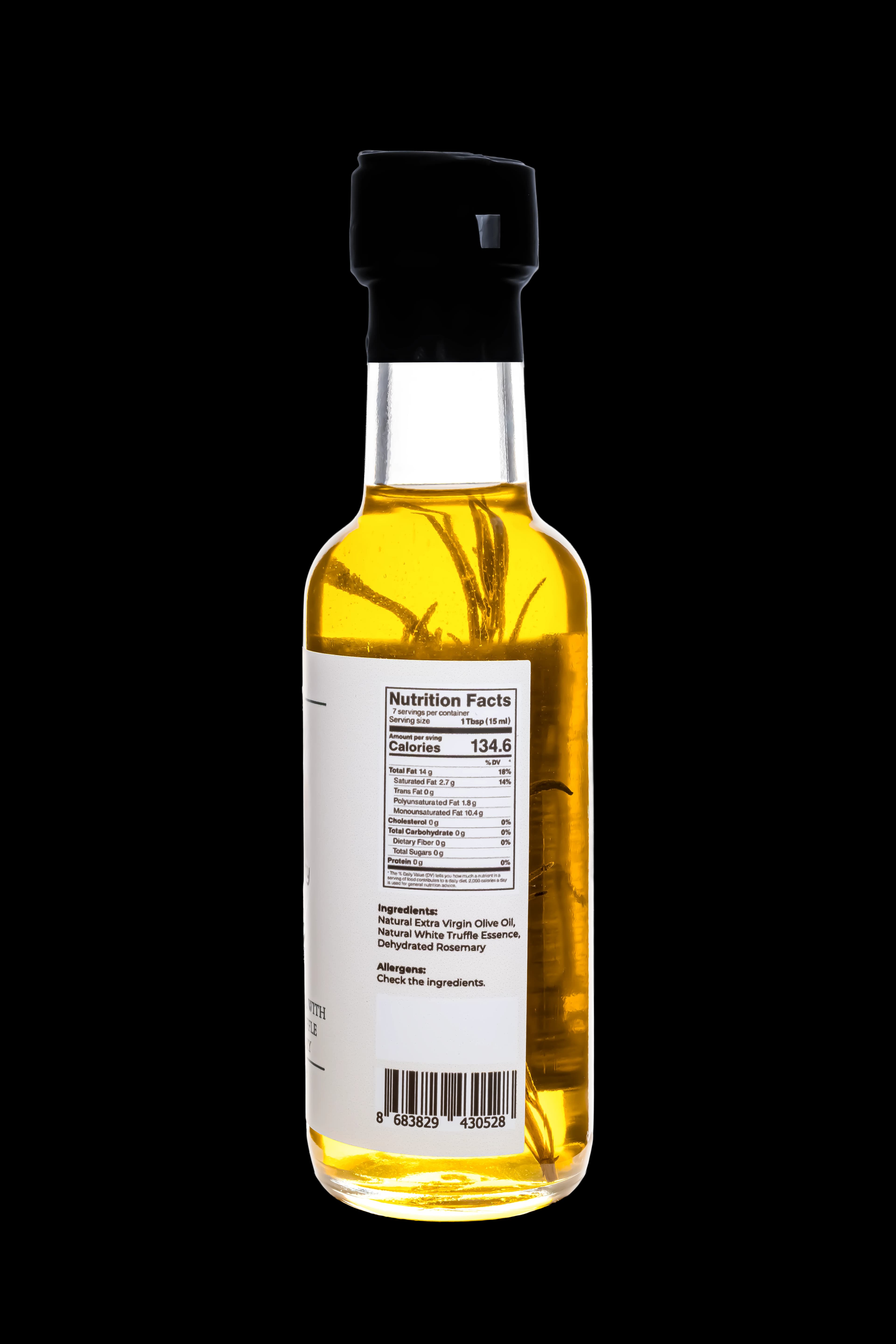 Biberiyeli Beyaz Trüf Aromalı Sızma Zeytinyağı